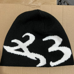 Love You Knitted Cold Hat Network Trend Phrase Original Design