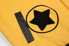 Men's And Women's Baseball Jacket PU Leather Sleeves