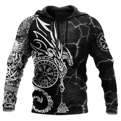 New Viking Hooded Sweatshirt Men's Hoodie