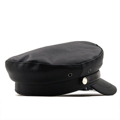 Men And Women Retro Personality Chain Navy Hat