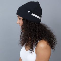 Fleece Winter Functional Beanie Hat Cold Weather-Reflective Safety for Everyone Performance Stretch
