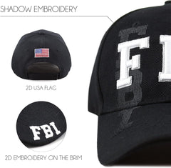 Law Enforcement 3D Embroidered Hat.