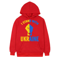 Printed Save Ukraine Men and Women Hoodies