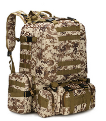 Outdoors Camouflage Tactical Hiking Bacpack Bag