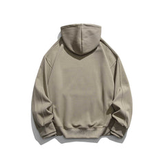 Men Fashion Loose Drawstring Hoodies