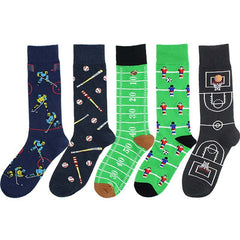 Men's Football Basketball Ice Hockey Sports Series Socks