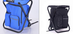 Multifunction Outdoor Folding Chair Ice Cooler Picnic Bag Camping Fishing Stool Backpacking Hunting Rest Chair