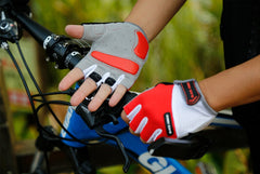 Half finger cycling gloves