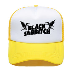 Rock band mesh hat