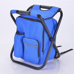 Multifunction Outdoor Folding Chair Ice Cooler Picnic Bag Camping Fishing Stool Backpacking Hunting Rest Chair