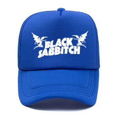 Rock band mesh hat