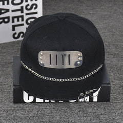 Punk wind hoop flat round cap written along baseball hip-hop