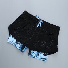 Mesh track Women Shorts