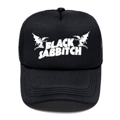 Rock band mesh hat