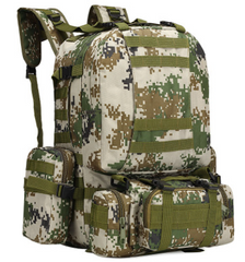 Outdoors Camouflage Tactical Hiking Bacpack Bag