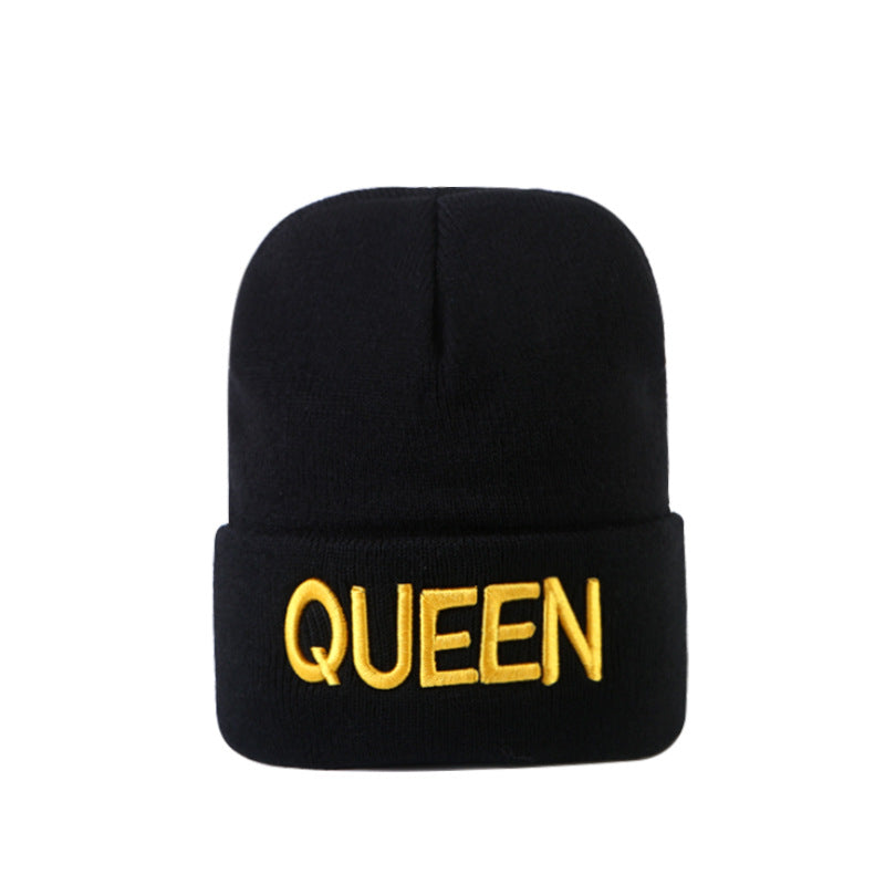QUEEN couple winter ladies wool hat