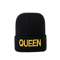 QUEEN couple winter ladies wool hat
