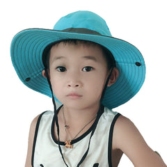 Outdoor Sun Hat With Large Side Shading In Summer
