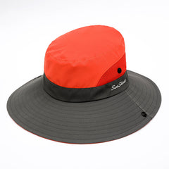 Outdoor Sun Hat With Large Side Shading In Summer