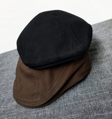 Thin, Comfortable, Pure Cotton, Japanese Retro Caps, Retro Literary And Artistic Small Fresh Berets, Forward Hats For Men And Women