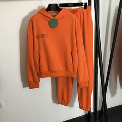 Solid Cotton Women Sweatsuits, Hooded, Sweatshirts, Hoodies Track Pants Joggers