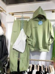 Solid Cotton Women Sweatsuits, Hooded, Sweatshirts, Hoodies Track Pants Joggers
