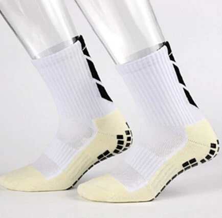 Thickened non-slip mid-length football socks