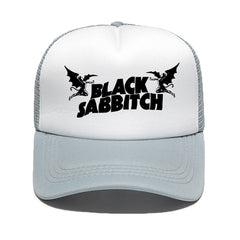 Rock band mesh hat