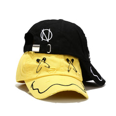 Baseball Cap Men's Trend Embroidery Shading