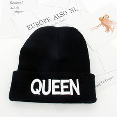 QUEEN couple winter ladies wool hat