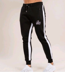 Spring and Autumn New Muscle Fitness Brothers Trousers Men Running Training Sports Breathable Sweat Slim Guard Pants