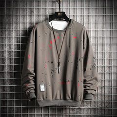 neue Trend Manner Men Hoodies Casual Solide Splice