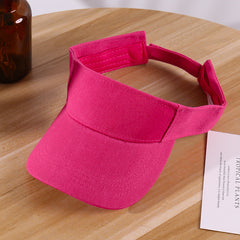 Summer outdoor sun shade ladies empty top hat