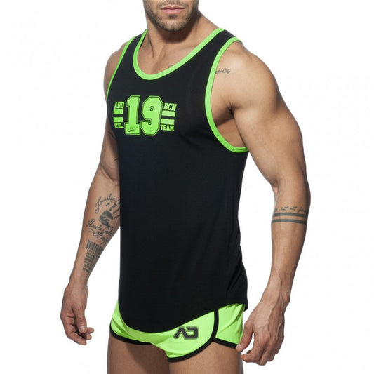 Printed Sports Vest, Breathable And Quick-Drying Fitness Suit