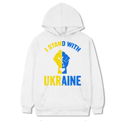 Printed Save Ukraine Men and Women Hoodies