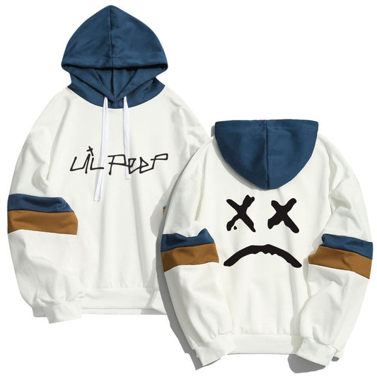 Spring Summer Harajuku Kawaii Cry Baby Lil Peep Men and WomenHoodies Hip Hop Streetwear Patchwork Pullover Sweatshirt Sudaderas
