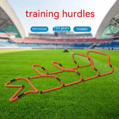 Football Adjustable Height Folding Hurdle