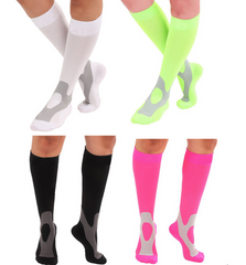 Compressed sports socks running basketball football socks anti-swollen elastic stockings outdoor sports compression compression stockings