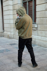 Men Hoodies / sweaters, foreign trade, explosions, OVERSIZE, silhouette, shoulders, camel, hooded, hooded sweater, hoodies