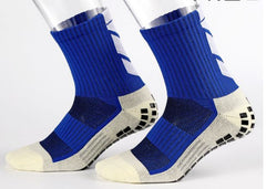 Thickened non-slip mid-length football socks