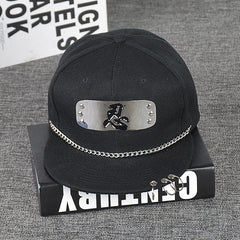 Punk wind hoop flat round cap written along baseball hip-hop