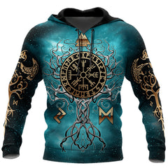 Hoodies For Men Cool Animal Print Street Trend