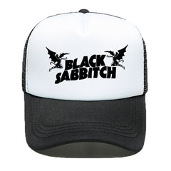 Rock band mesh hat