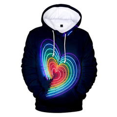 3D printed men and women hoodies