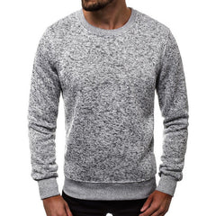 Autumn Winter Solid Men Hoodies