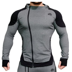 New Gyms Slim Fit Men Hoodies