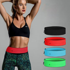 Outdoor Sports Waistband Elastic Mobile Phone Bag Sports Belt Bag