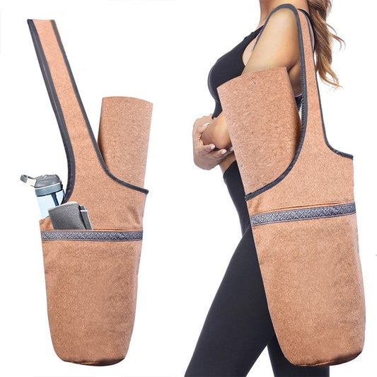 Cork Yoga Backpack Bag