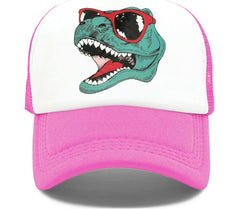 Statement Dinosaur Print Soft Top Cap