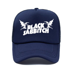 Rock band mesh hat